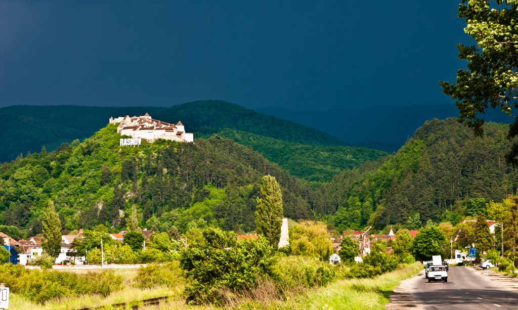 Rasnov and Romanian landscape
