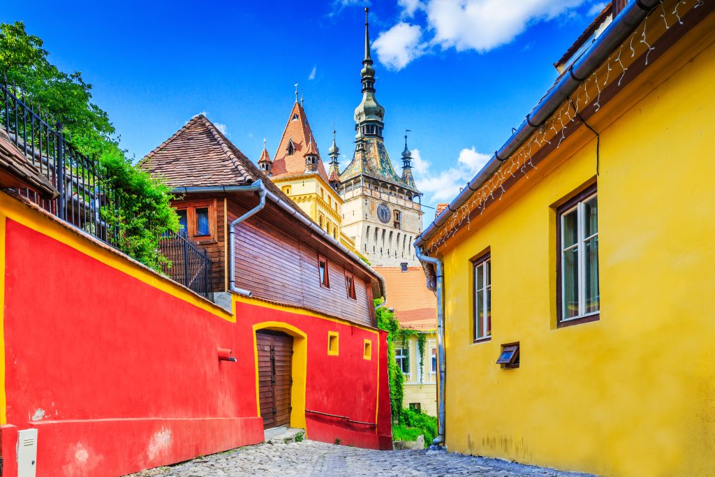 Sighisoara colourful