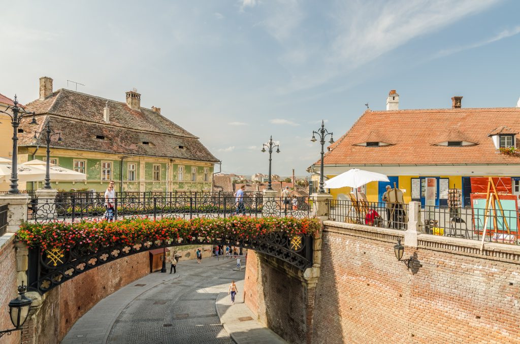The Bridge Of Lies in Sibiu, Romania